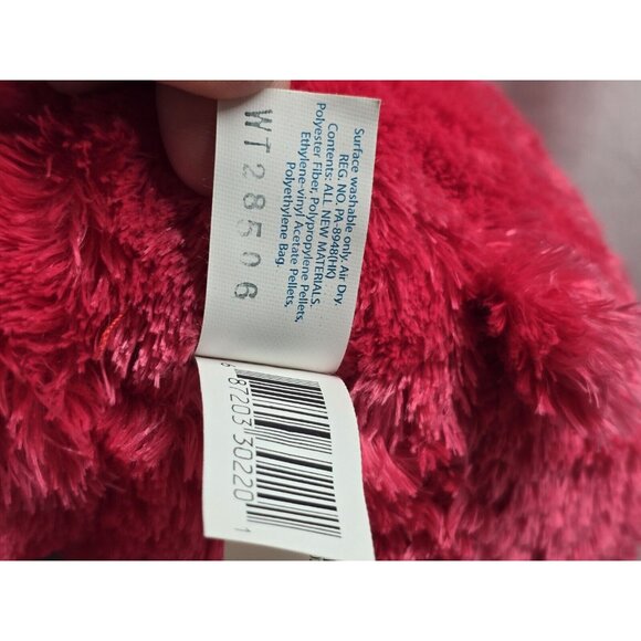 Care Bears 2006 ALWAYS THERE BEAR 12" Red Fluffy Floppy Plush Stuffed Animal - Picture 5 of 9